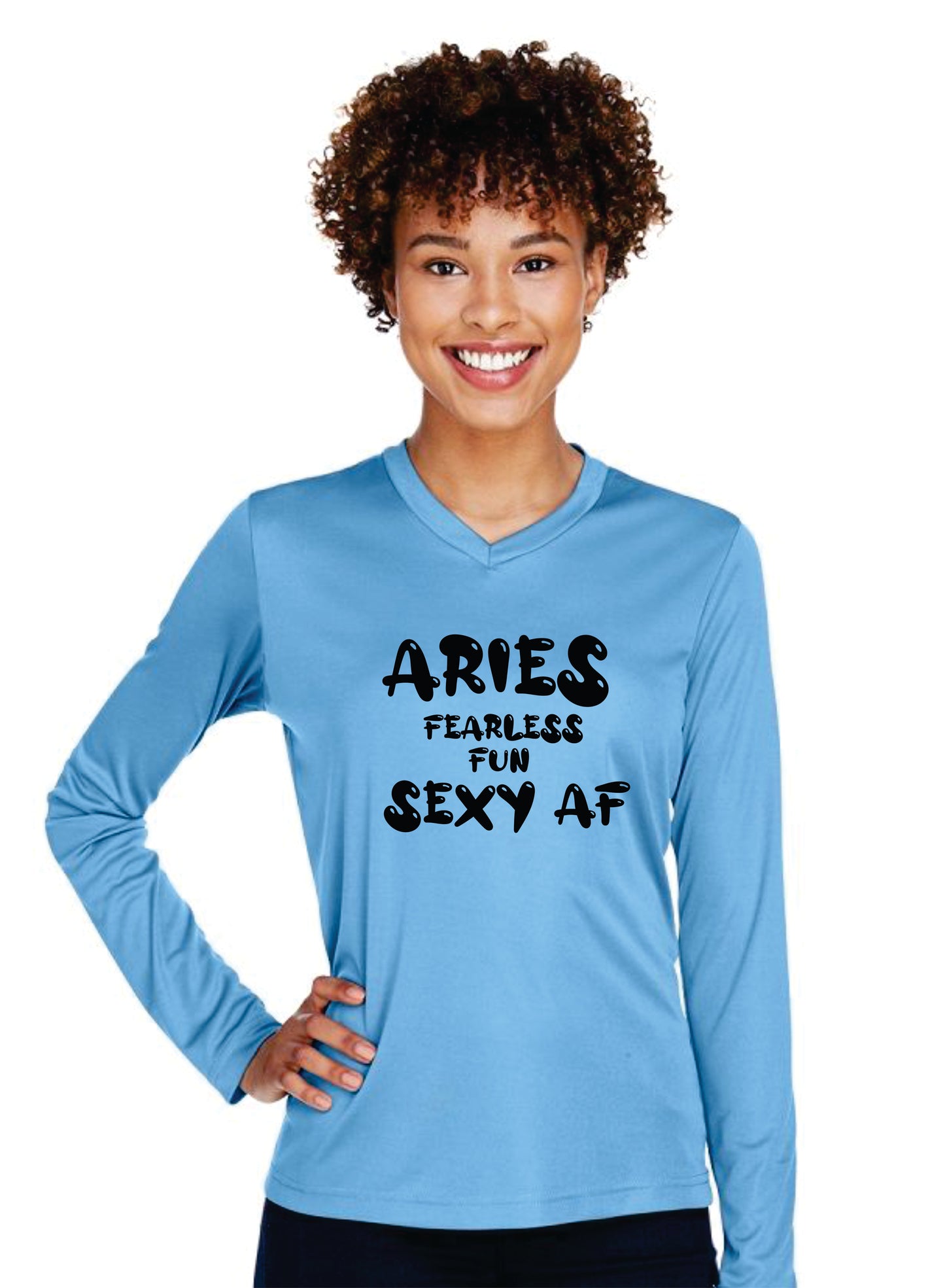 Aries Sexy AF - Long Sleeve Shirt