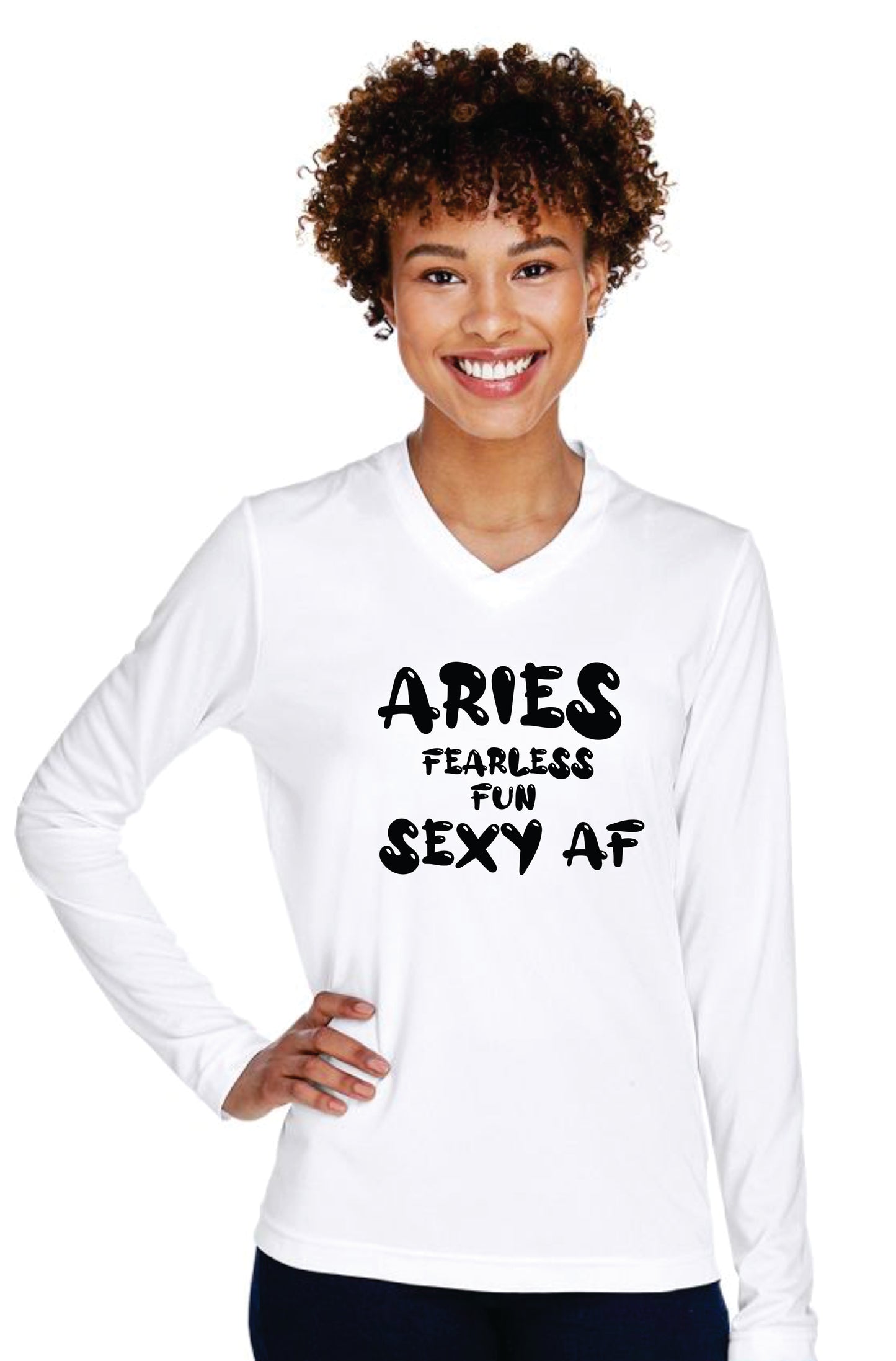 Aries Sexy AF - Long Sleeve Shirt