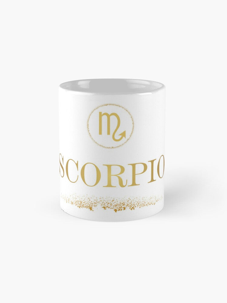 Scorpio Glitter Mug