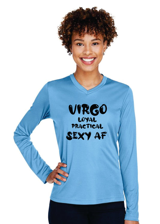 Virgo Sexy AF - Long Sleeve Shirt