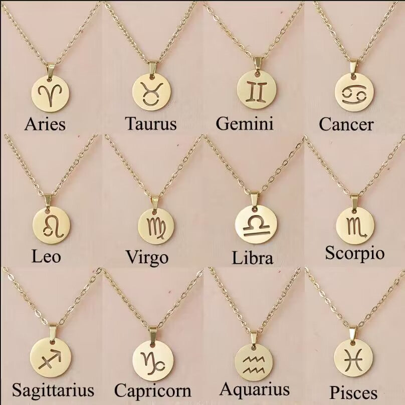 Aquarius Pendant Necklace