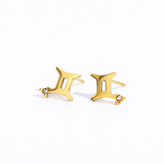 Gemini Ear Studs