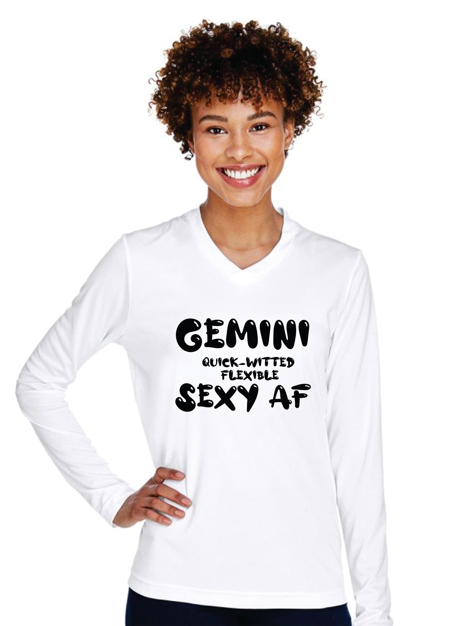 Gemini Sexy AF - Long Sleeve Shirt