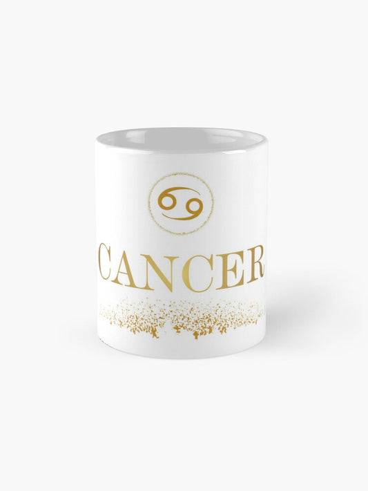 Cancer Glitter mug