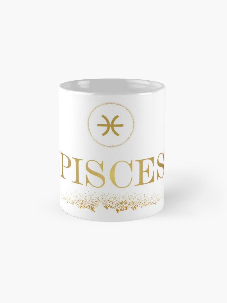 Pisces Glitter Mug