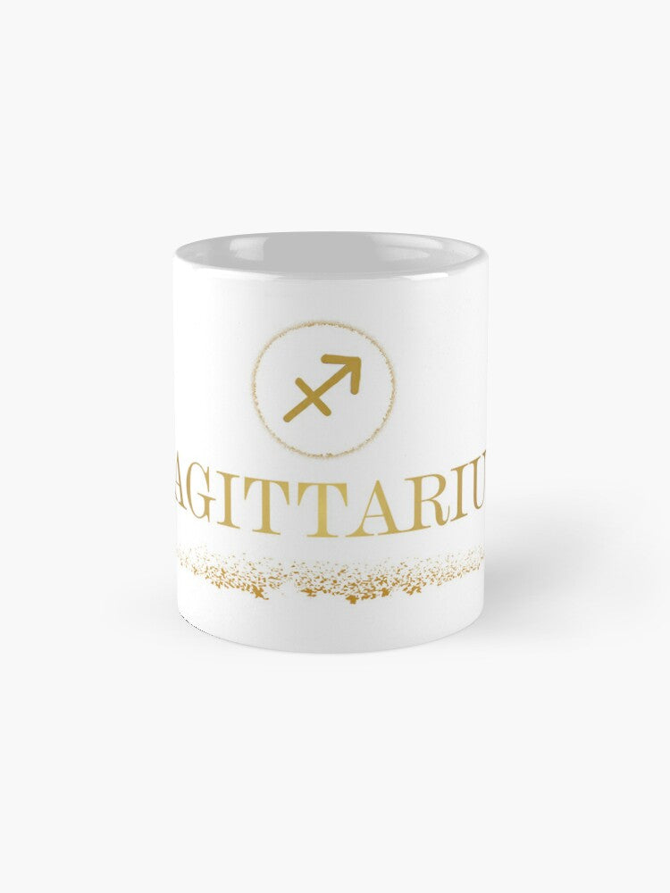Sagittarius Glitter Mug