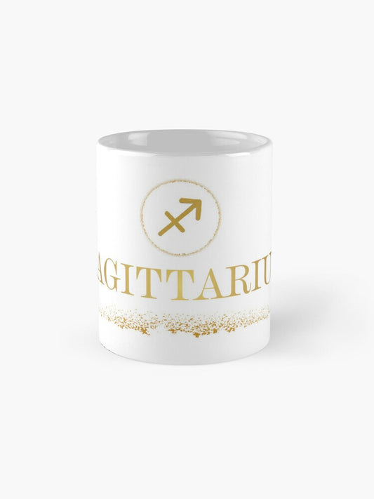 Sagittarius Glitter Mug