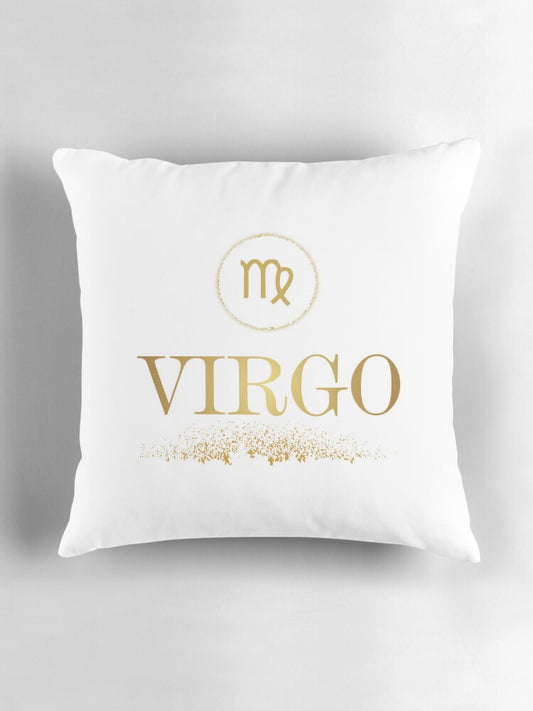 Virgo Glitter Pillow