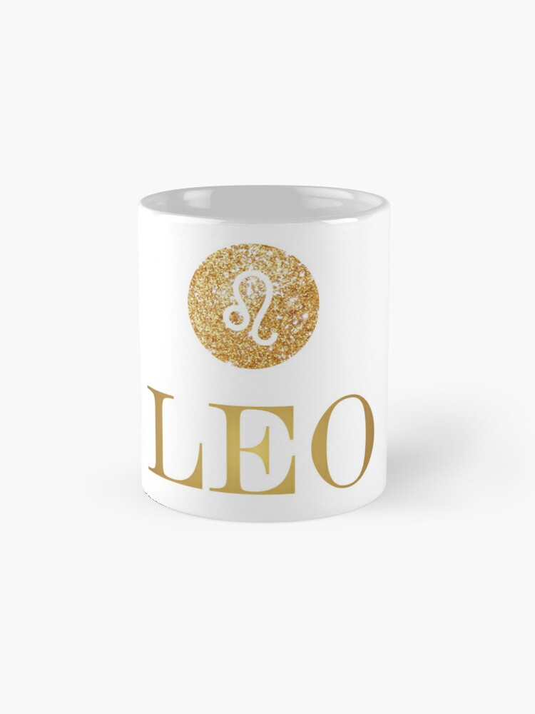 Leo Gold Mug