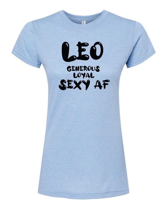 Leo Sexy AF Collection - Short Sleeve Shirts