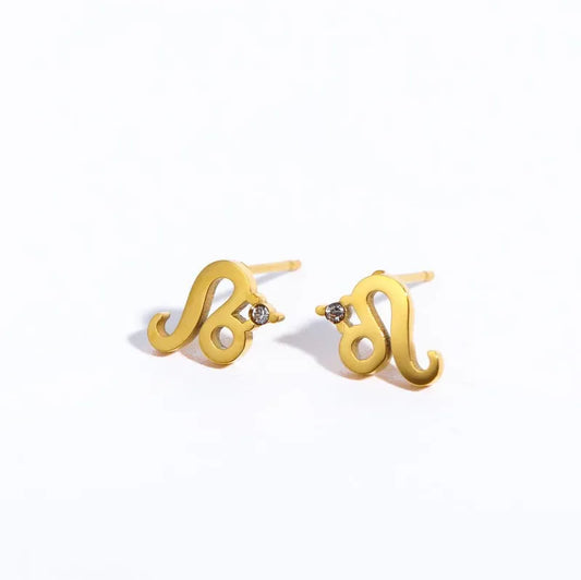 Leo Ear Studs