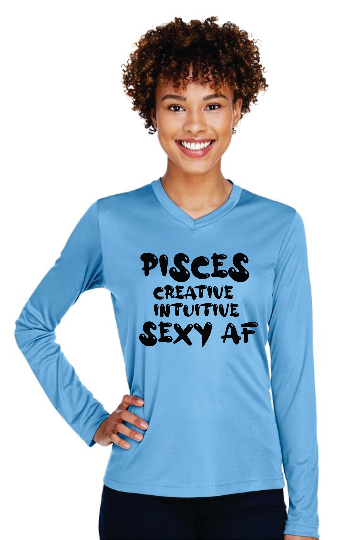 Pisces Sexy AF - Long Sleeve Shirt