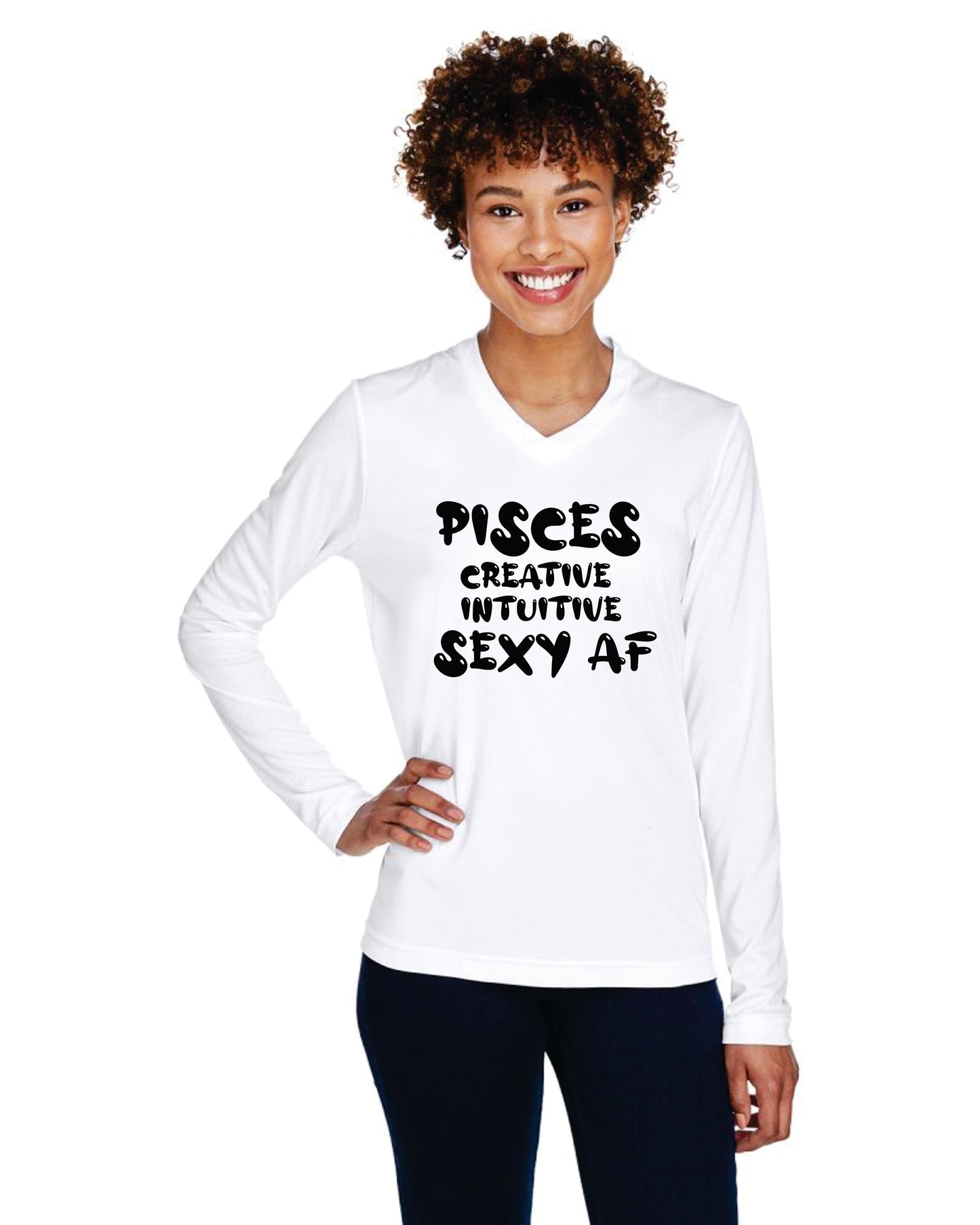Pisces Sexy AF - Long Sleeve Shirt