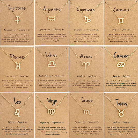 Leo Astrology Necklace